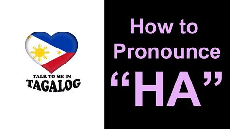 How to pronounce tagalog. Things To Know About How to pronounce tagalog. 